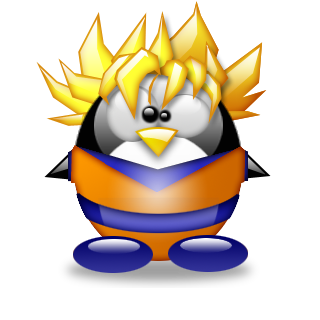 tux_goku Tux Vestido de goku
