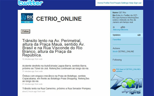 cetrio Twitter da CET Rio
