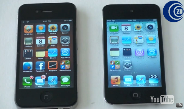 iPhone 4 iTouch 4 Zoom Digital
