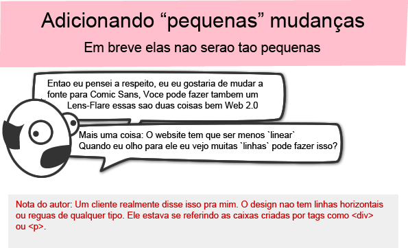 5 Como fazer um Webdesigner perder a calma