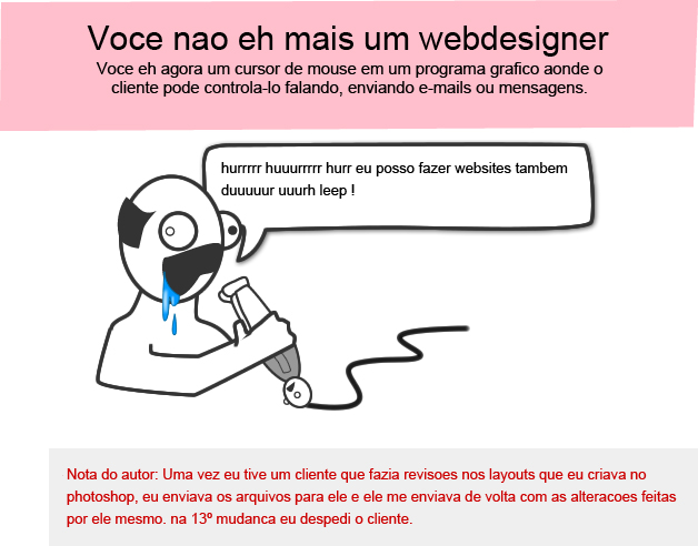 8 Como fazer um Webdesigner perder a calma