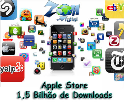 Apple Store 1 Bilhão de Downloads